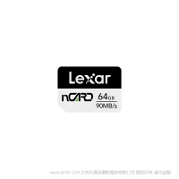 雷克沙 LNCARD064G-BNNNC  Lexar® nCARD 存储卡 64G  读90MB/s 写70MB/s