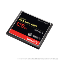 闪迪 SDCFXPS-128G-X46   CF单反相机 内存卡 闪存 CompactFlash 闪迪至尊超极速™ CompactFlash®存储卡 SanDisk 产品 160mb