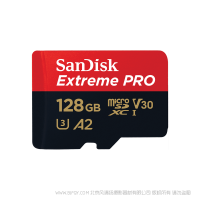 SanDisk闪迪 SDSQXCZ-128G-ZN6MA 128G记录仪TF卡micro sd卡 手机内存卡无人机卡 运动