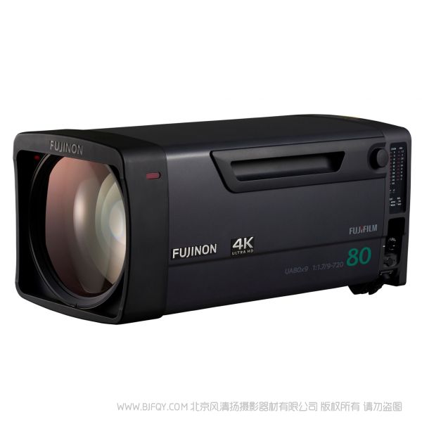 【停产】富士 FUJINON UA80x9BESM  4K 超高清 广播镜头 2/3英寸 B4 卡口 80倍光学变焦 F1.7-F3.5