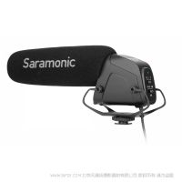 枫笛 Saramonic  SR-VM4 轻量型电容麦克风 轻巧 定向电容麦克风  DSLR 摄像机 便携式摄像机麦克风  超心型 指向性 