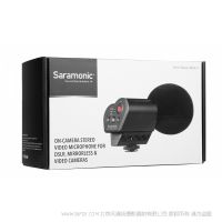 枫笛 Saramonic Vmic Stereo Mark II 立体声相机麦克风 电容式麦克风 DSLR 相机 摄像机麦克风 