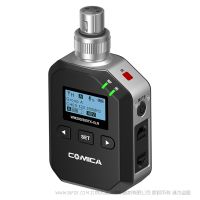 科唛 Comica  WM200/300TX-XLR  手雷   UHF卡农接口无线麦克风发射器  96频道可选  自动通道扫描  快速通道定位 