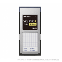 索尼 SBP-120F  SxS PRO X Memory Card 120GB 系列存储卡 专业摄像机 内存 闪存