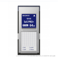 索尼 SBP-64E SXS Pro Plus Memory Card 64GB SxS Pro+ 系列存储卡 存储卡 
