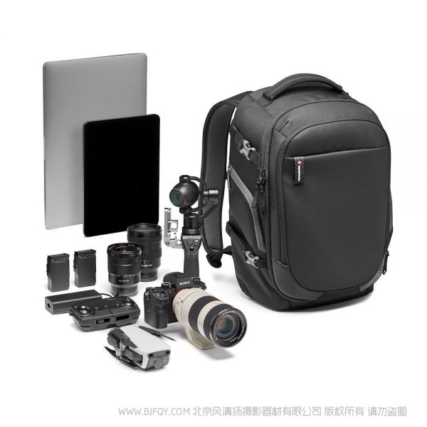 曼富图 Manfrotto MB MA2-BP-GM  Advanced²装备款双肩摄影包(适用无反/单反相机)