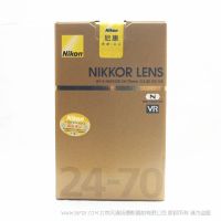 尼康 Nikon FX AF-S 尼克尔 24-70mm f/2.8E ED VR 标准变焦镜头  