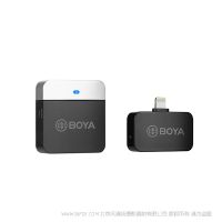 BOYA 博雅  BY-M1LV-D 无线麦克风系统 用于iOS系统Lightning接口设备