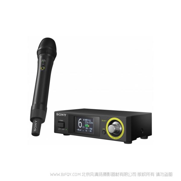 索尼 SONY DWZ-M70 数字无线麦克风套件 带手持式发射器 用于声乐/演讲 