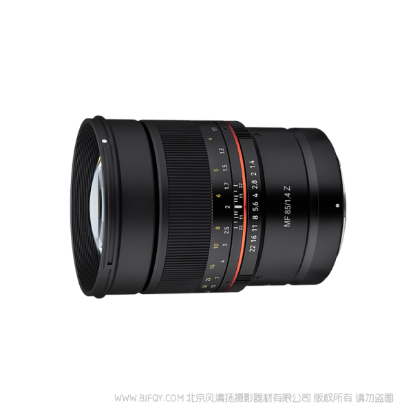 森养 SAMYANG MF 85mm F1.4 Z First Z Mount Lens 适用于Nikon Z口 三洋 三阳