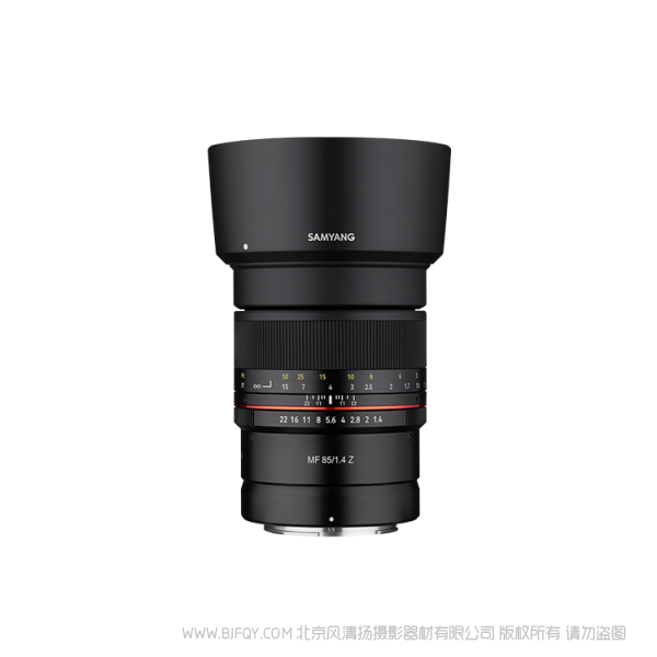 森养 SAMYANG MF 85mm F1.4 Z First Z Mount Lens 适用于Nikon Z口 三洋 三阳