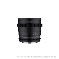 森养 SAMYANG VDSLR 85mm T1.5 MK2 Cine Lens 电影镜头 适用于 Canon EF和M口 Sony E口 Nikon F口 Fujifilm X口 三洋 三阳