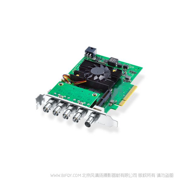 BMD DeckLink 8K Pro  一款高端数字电影级采集卡，可处理SD、HD、Ultra HD、4K及8K在内的所有帧尺寸 四个12G SDI