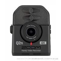 Zoom Q2N-4K 音乐家的 4K 摄像机 XY 立体声麦克风