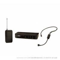 Shure 舒尔 BLX14/PGA31 带有PGA31头戴式话筒的无线耳机系统 无线头戴麦克风一拖一套包