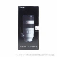 索尼 SONY FE 70-200mm F2.8 GM OSS II 新一代全画幅远摄变焦G大师镜头(SEL70200GM2) 