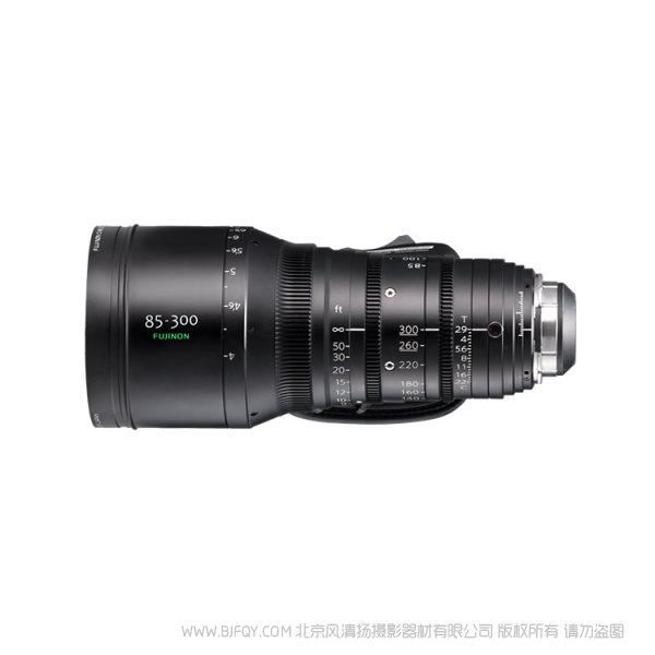 FUJINON 富士 ZK Cabrio ZK85-300mm T2.9-4.0 长焦变焦镜头 Super 35mm传感器和PL卡口的长焦变焦镜头