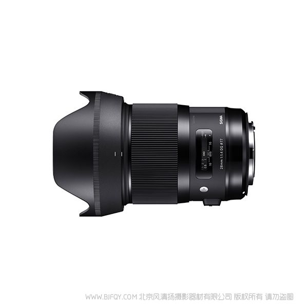 SIGMA 适马 Art 28mm F1.4 DG HSM 全画幅 大光圈 广角定焦镜头
