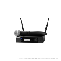 Shure 舒尔 GLXD24R+/SM58 数字无线机架系统（采用 SM58®人声话筒）