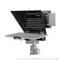 FEELWORLD 富威德 TP2A 便携式8英寸手机/平板/单反相机提词器带蓝牙遥控器镜头转接环