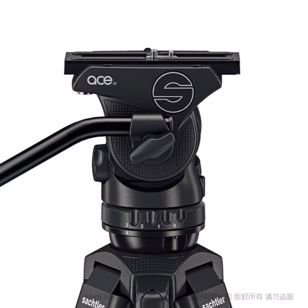 萨科勒 Sachtler Ace M Mk II （仅套装销售） S2170-1200 液压云台 包含摄影机滑板和手柄  