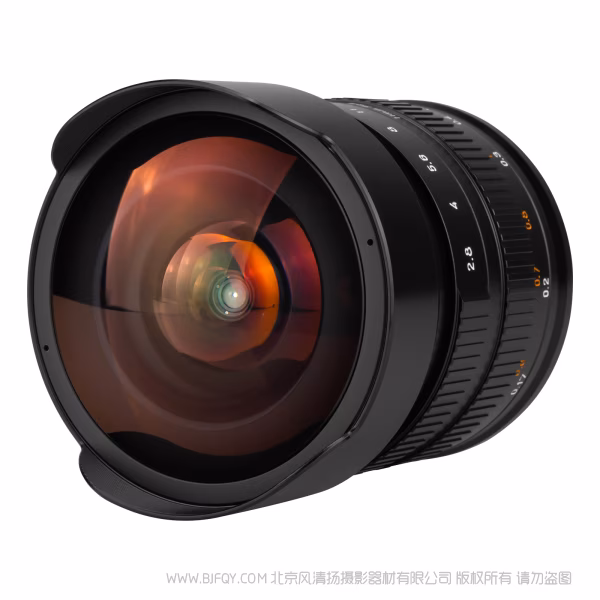 BrightnStar 星曜  星耀 MF 11mm F2.8 ASPH 全画幅 鱼眼 手动对焦镜头  BS-MF1128 180&deg;超广 8组11片