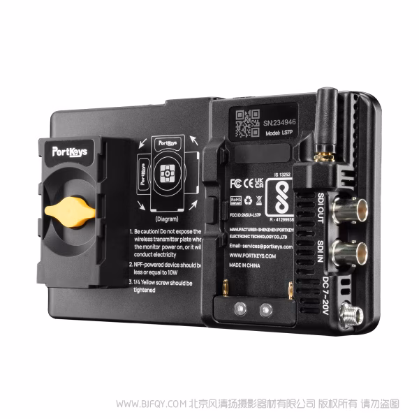 PortKeys 门钥匙 艾肯 LS7P  7英寸 HDMI/SDI 无线控制监视器 无线反控摄像机