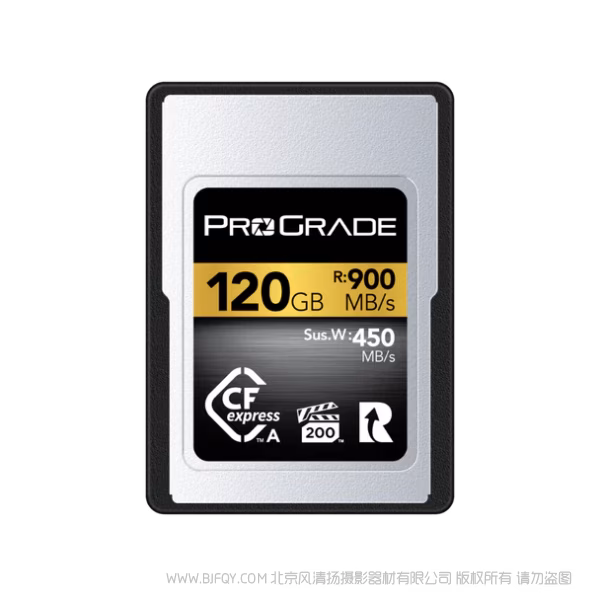 ProGrade 铂格瑞 CFEXPRESS TYPE A 2.0 R900MB W800MB GOLD CEA 金卡 120GB 240GB 480GB  960GB