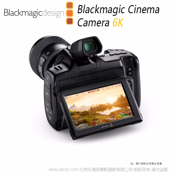 BMD Blackmagic Cinema Camera 6K  BMCC6K 6048 x 4032全画幅高分辨率HDR传感器、双原生ISO、L镜头卡口、CFexpress Type-B