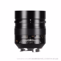  七工匠 M75mm F1.25II 徕卡M口  全画幅 手动对焦 夜光刻度  