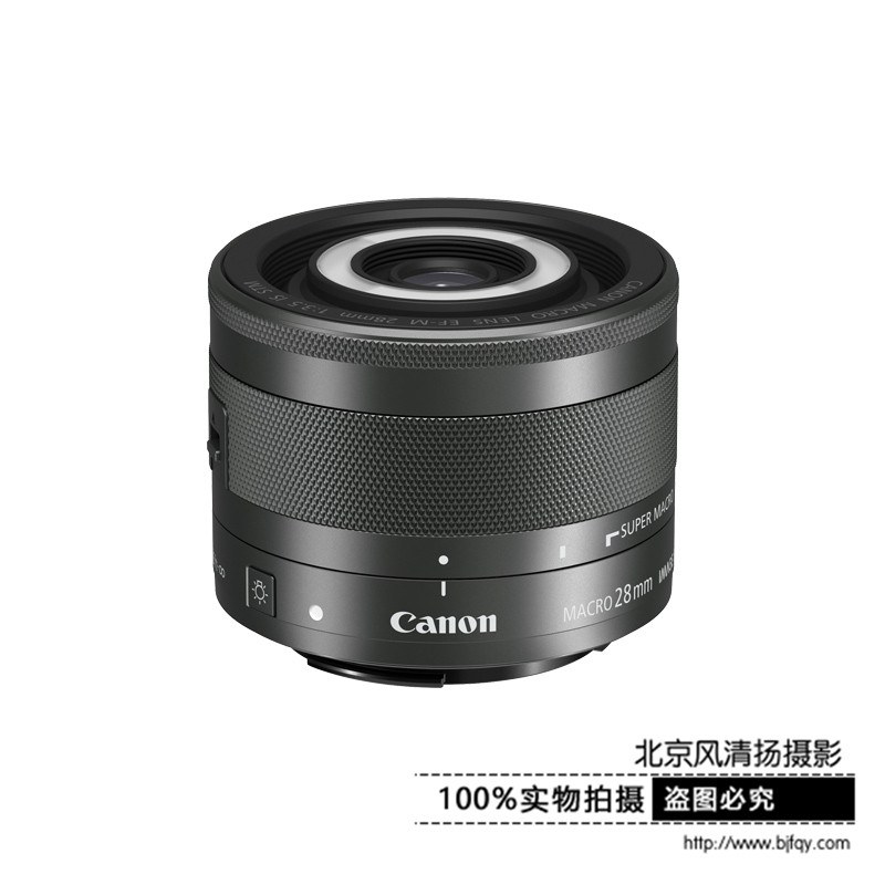 【停产】Canon/佳能 EF-M 28mm f/3.5 Macro IS STM 微距 圈灯