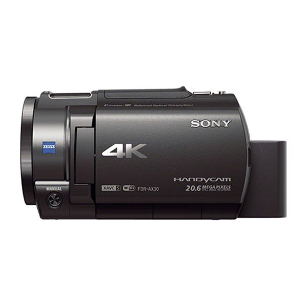 【停产】索尼 FDR-AX30 蔡司镜头的摄像机 4K 20倍光学变焦 招标首选