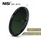 可调 ND镜 减光镜 中灰镜 nisi耐司ND4-500 72mm 滤镜 中灰密度镜
