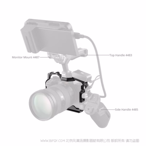 SmallRig斯莫格拓展框（适用于索尼 Alpha 7R V / 7 IV / 7S III / 1 / 7R IV / 7 V）（内置AirTag安装槽）5583