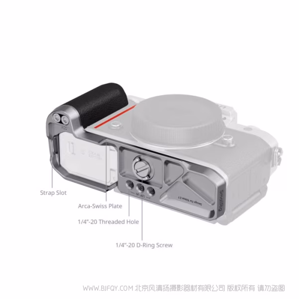 SmallRig斯莫格硅胶L型手柄（适用于尼康 Z f）（银色） 5706