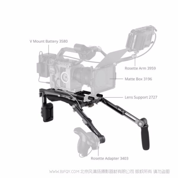 SmallRig斯莫格迅鹰旗舰肩扛套件 SR007 Pro 4181