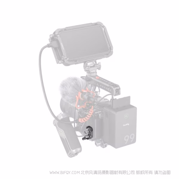 SmallRig 索尼FX3 / FX30迅鹰快拆拓展框专用USB-C&amp;MULTI线夹 4829