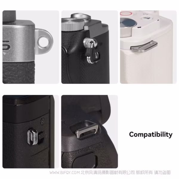 SmallRig斯莫格相机肩带（黑色皮质通用版）5208 