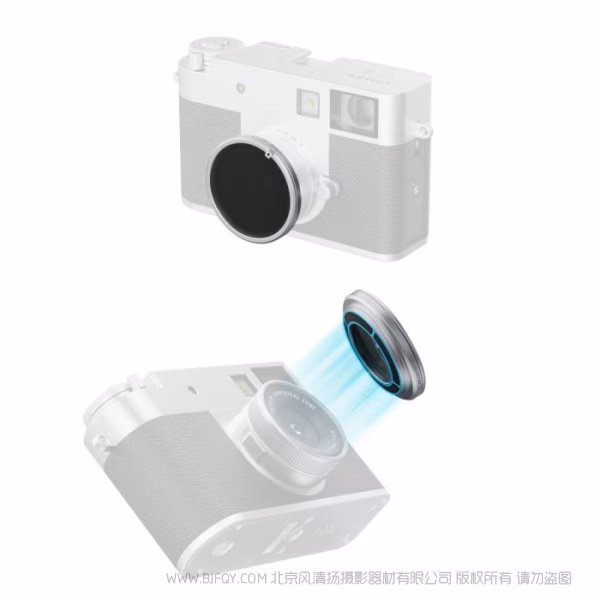 SmallRig斯莫格吸附式 VND 滤镜 ND2~ND32 (适用于富士 X half)（银色）5391