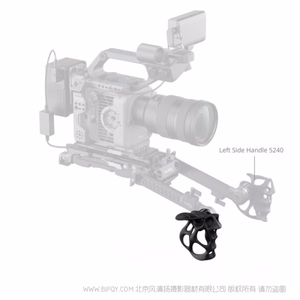 SmallRig斯莫格旋转侧手柄（右手，适配阿莱齿轮）5241