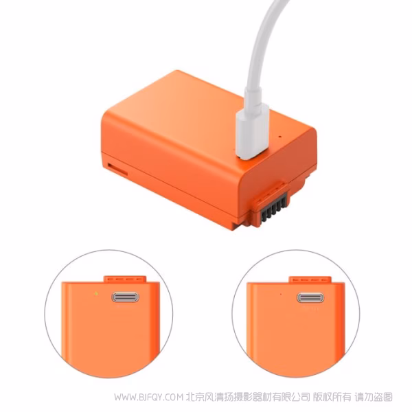 SmallRig EN-EL25 USB-C直充相机电池（橙）4967