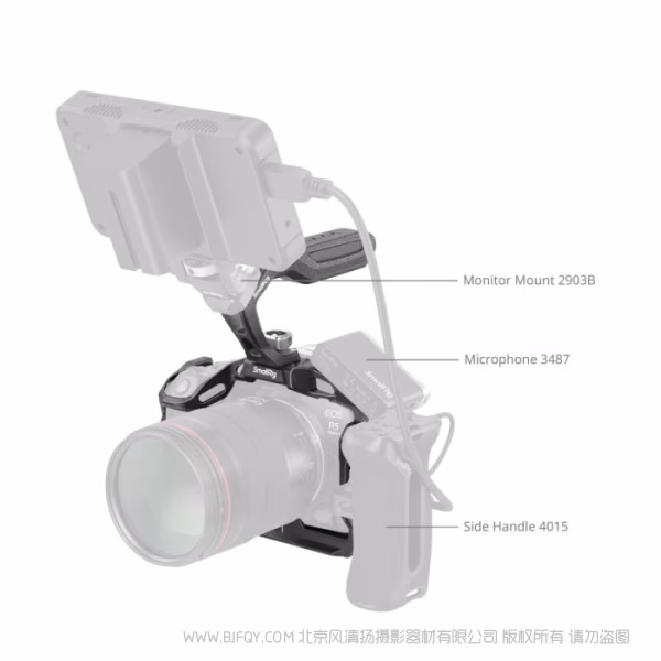 SmallRig 佳能 EOS R5 Mark II 黑曼巴拓展框套件 4976