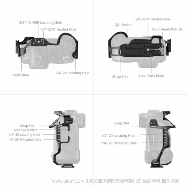 SmallRig斯莫格拓展框（适用于佳能 EOS R1）5413
