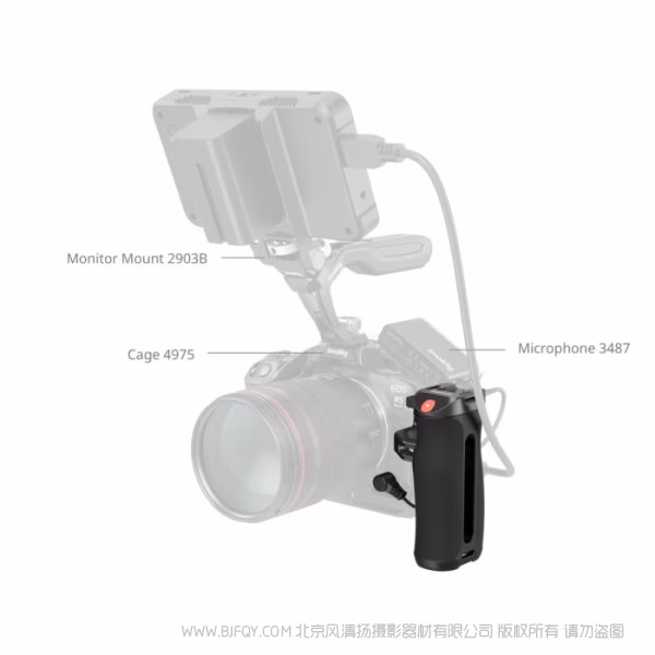 SmallRig斯莫格电控侧手柄(螺纹接口)  4928