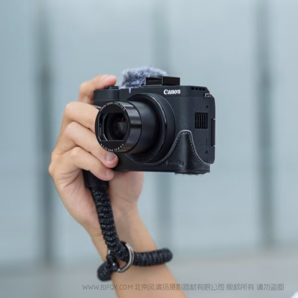 SmallRig斯莫格皮套套件（适用于佳能 PowerShot V1）（黑色）5386 