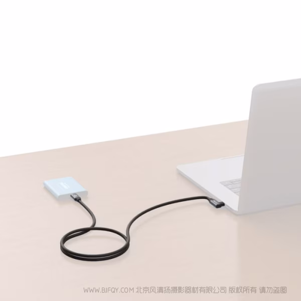 SmallRig USB-C 转 USB-C 数据传输线 （直头转弯头 60cm） 4791