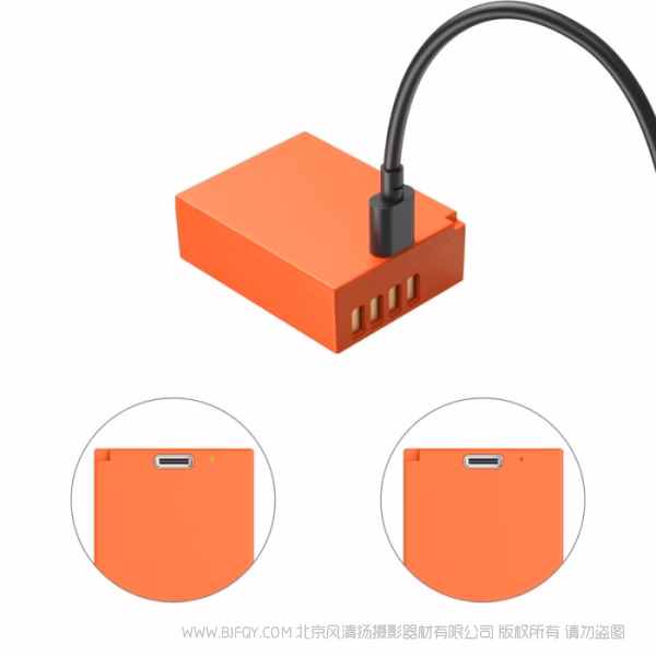 SmallRig NP-W126S USB-C 直充相机电池（橙）5088