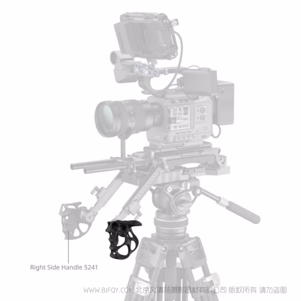 SmallRig斯莫格旋转侧手柄（左手，适配阿莱齿轮）5240