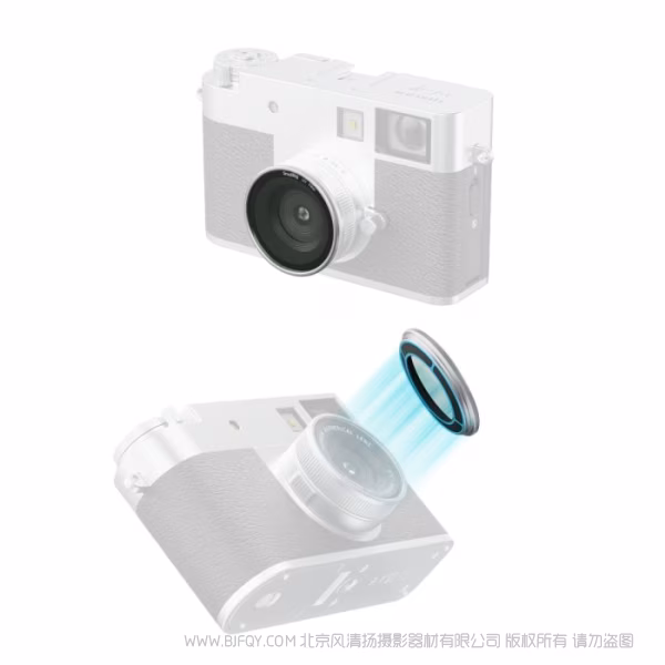SmallRig斯莫格磁吸UV 滤镜（适用于富士 X half）（银色）5392