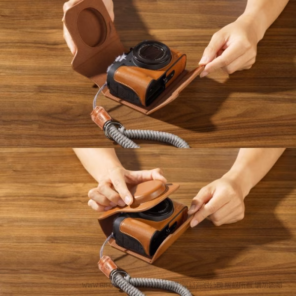 SmallRig斯莫格皮套套件（适用于佳能 PowerShot V1）（棕色）5385 